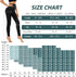 High Waisted Womens Black Workout Leggings - Running Tummy Control Yoga Pants